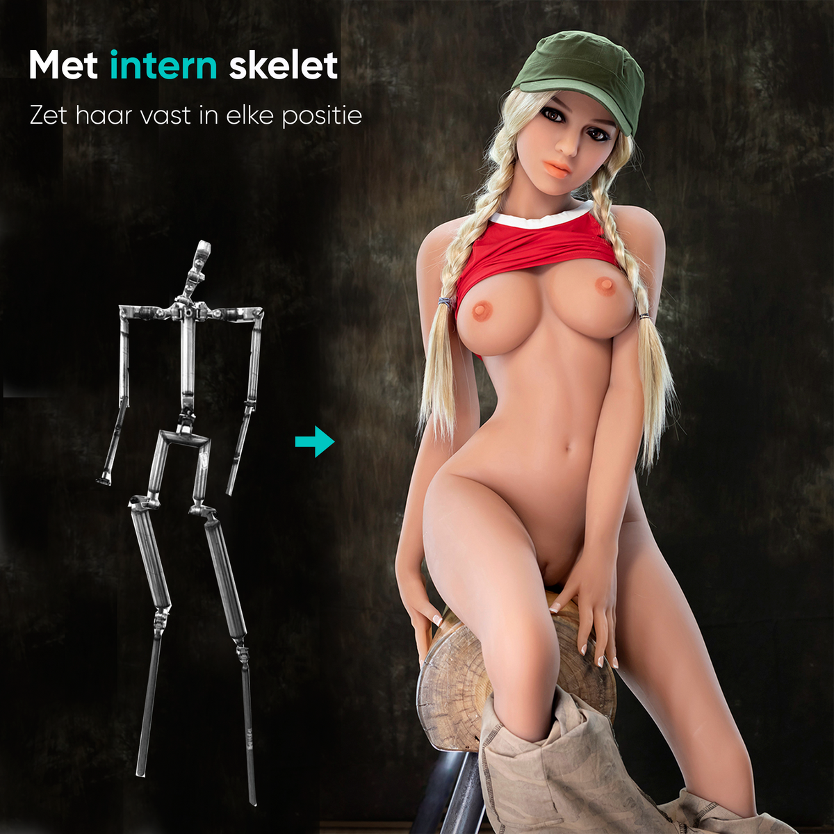 Anne description 1, lifelike sex doll
