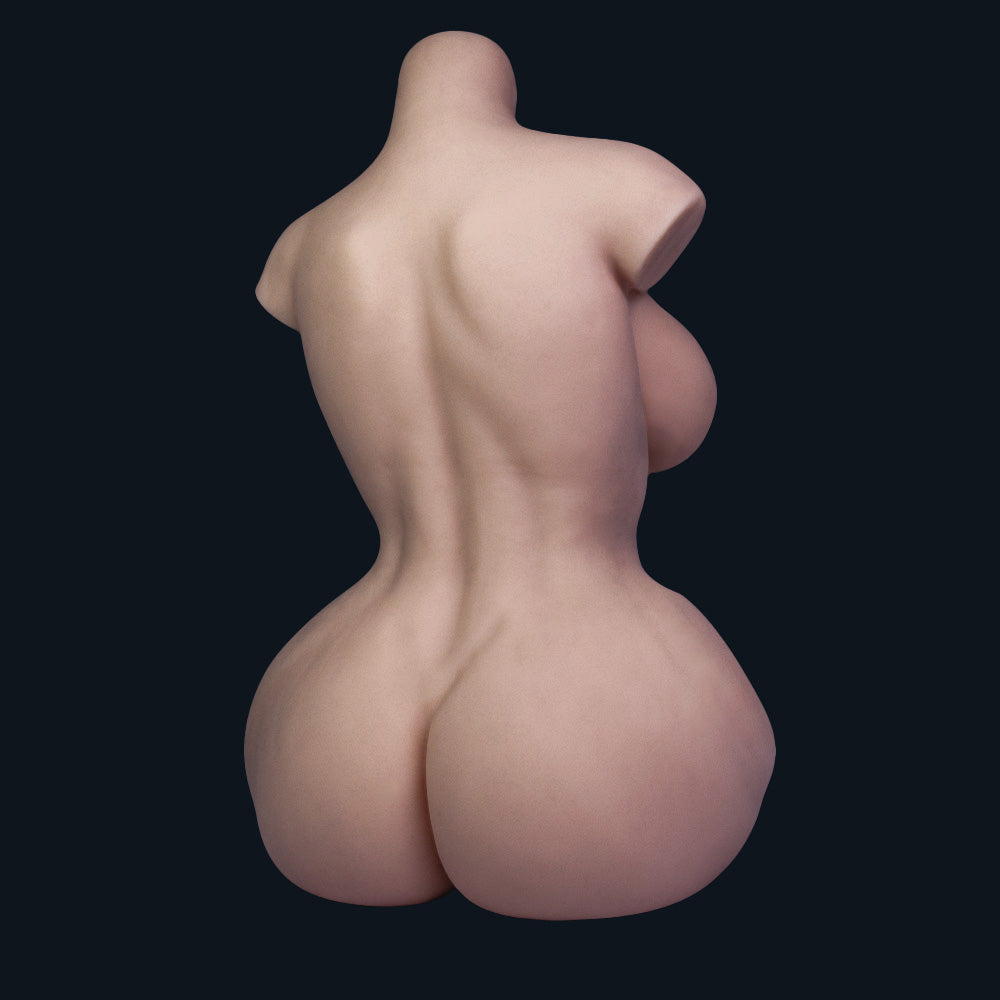 Poupée sexuelle torse Esmee, vue de dos avec fesses
