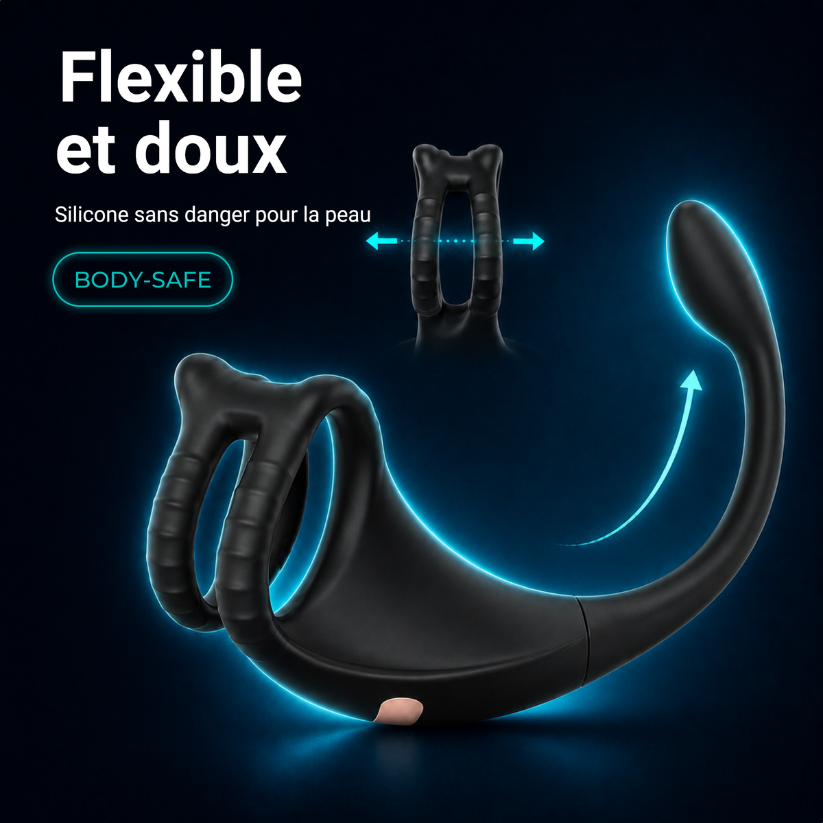 Thinpulse Pro en silicone souple et doux, sans danger pour la peau