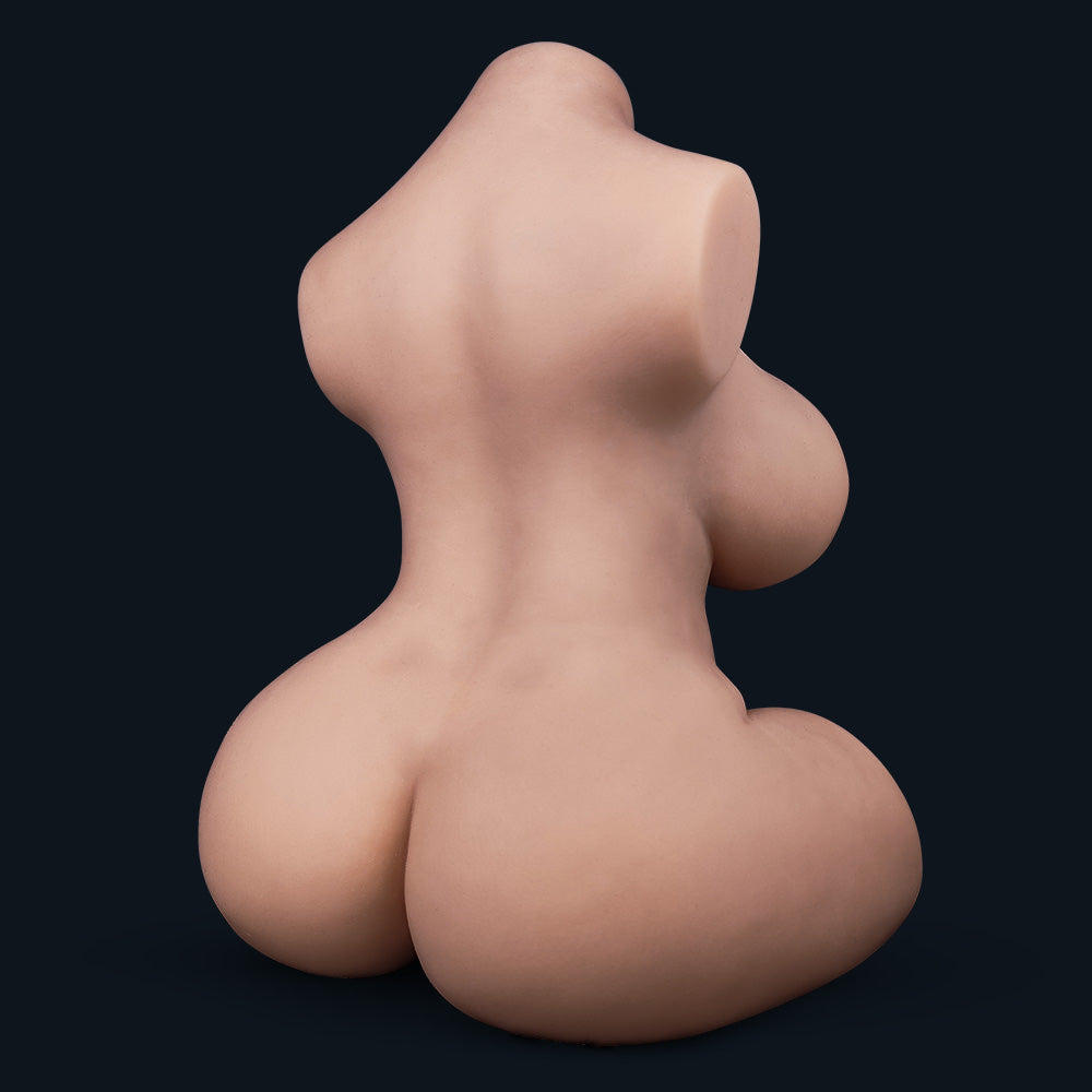 Poupée sexuelle torse Maud, vue de dos avec fesses et Tour de taille fine