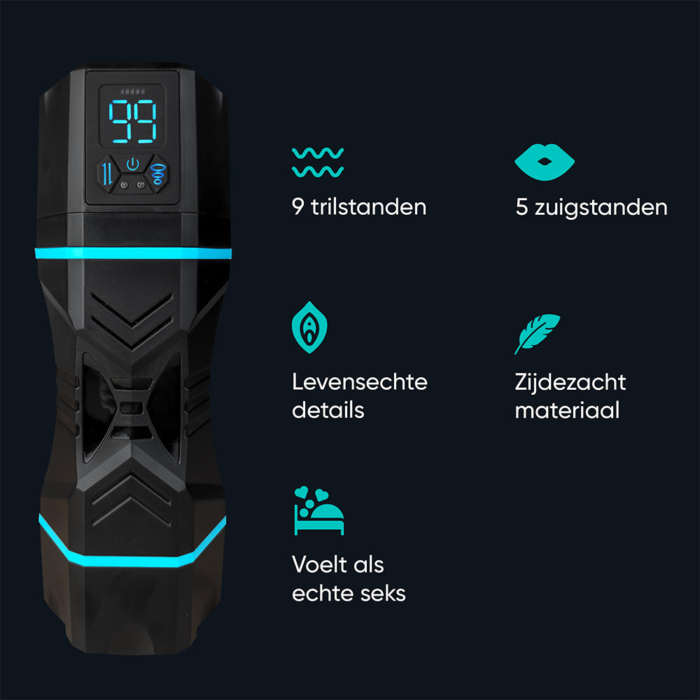 Kate infographic: 9 vibration modes, 5 suction modes, lifelike details and silky soft material