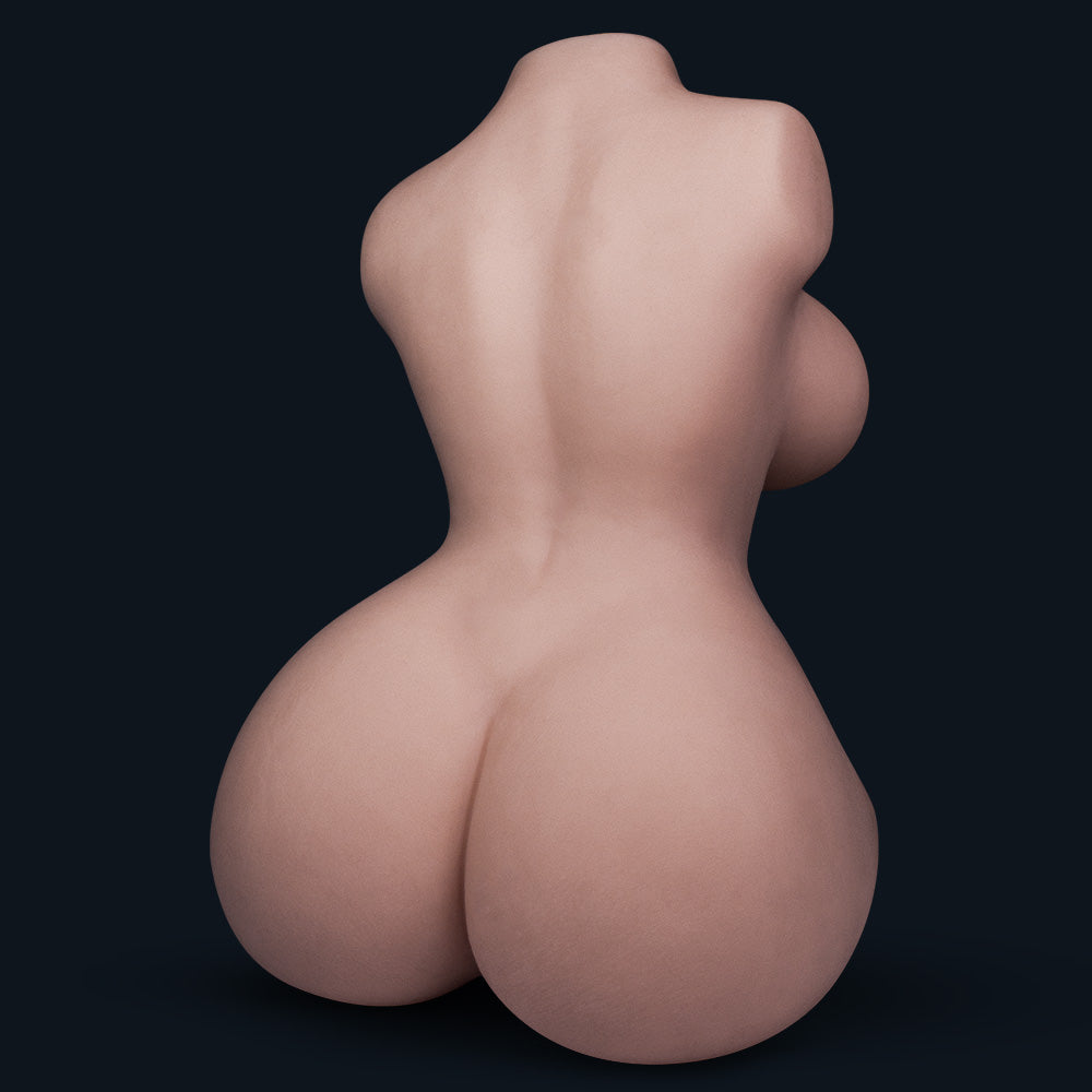 Poupée sexuelle torse Sara, vue de dos avec fesses et Tour de taille fine